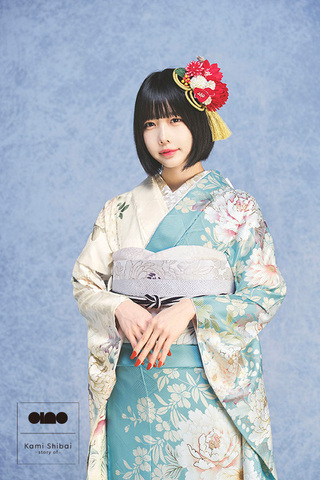 振袖レンタル 成人式振袖 着物】振袖-638 【 Kami Shibai-story