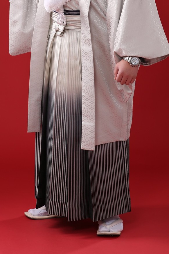 紋付袴レンタル 紋付羽織レンタル 男袴 羽織着物ー10 男袴ー16