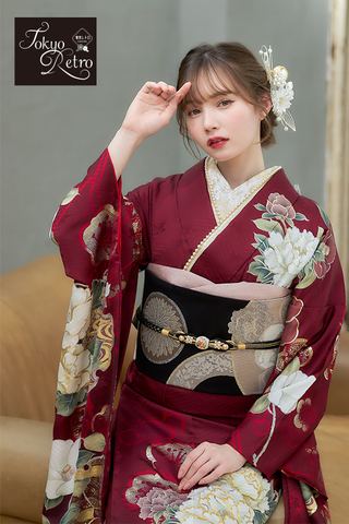 振袖レンタル 成人式振袖 着物】振袖-671 【東京レトロ】 | 姫路の成人