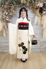 【振袖レンタル　成人式振袖　着物】振袖-520　【九重×中村里砂】