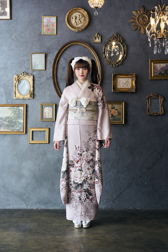 【振袖レンタル　成人式振袖　着物】振袖-696　【MiMi Furisode Collection】