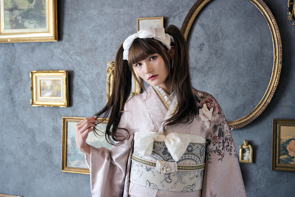 【振袖レンタル　成人式振袖　着物】振袖-696　【MiMi Furisode Collection】