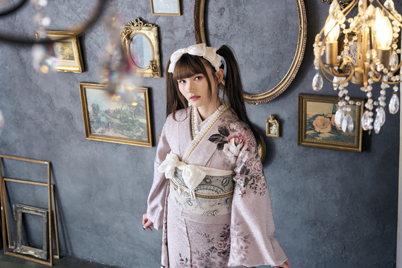 【振袖レンタル　成人式振袖　着物】振袖-696　【MiMi Furisode Collection】