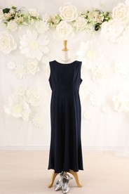 【結婚式パーティーお呼ばれミセスドレスレンタル】15-121・3L