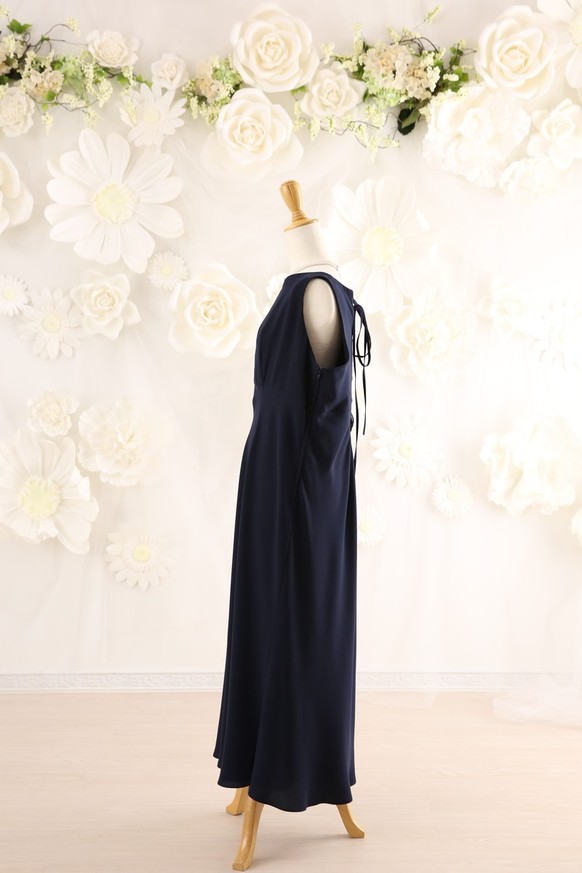 【結婚式パーティーお呼ばれミセスドレスレンタル】15-121・3L
