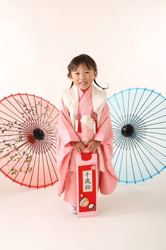 七五三レンタル  七五三着物レンタル 3歳三歳 被布セット 七G3-30