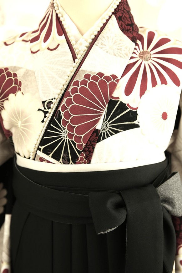 【JAPANSTYLE×中村里砂ブランド卒業式袴レンタル】JAPANSTYLE×中村里砂ブランド卒業式袴用着物-516/368