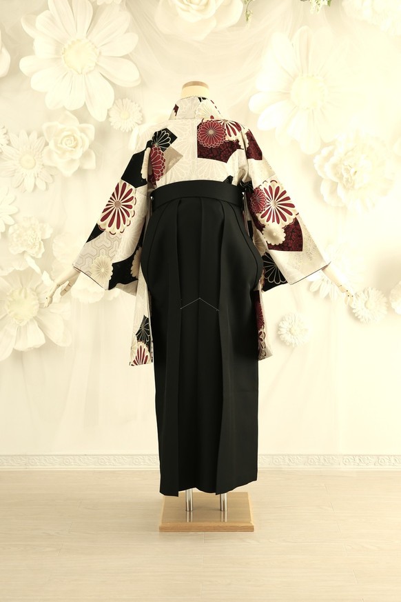 【JAPANSTYLE×中村里砂ブランド卒業式袴レンタル】JAPANSTYLE×中村里砂ブランド卒業式袴用着物-516/368