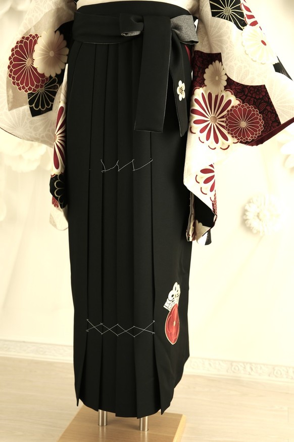 【JAPANSTYLE×中村里砂ブランド卒業式袴レンタル】JAPANSTYLE×中村里砂ブランド卒業式袴用着物-516/368