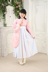 【卒業式袴レンタル】卒業式袴用着物-143 / 袴-325