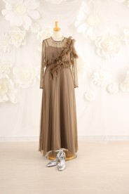 【結婚式パーティーお呼ばれドレスレンタルミセスドレス】16-9