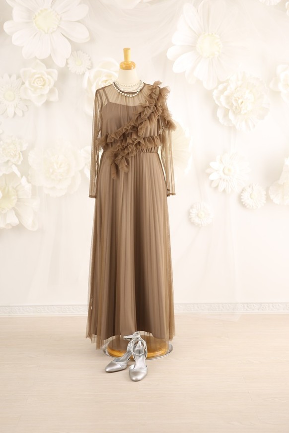 【結婚式パーティーお呼ばれドレスレンタルミセスドレス】16-9