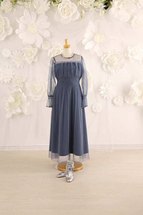【結婚式パーティーお呼ばれドレスレンタルミセスドレス】06-204