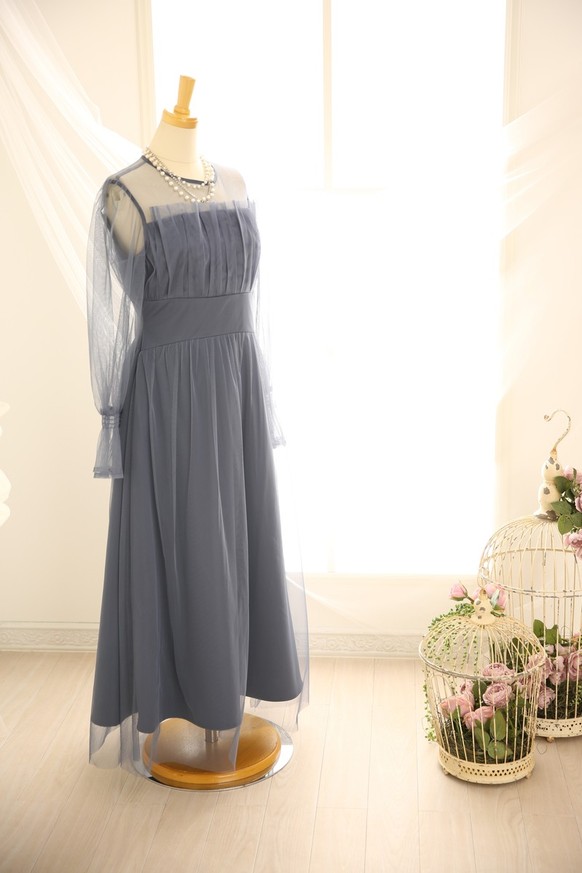 【結婚式パーティーお呼ばれドレスレンタルミセスドレス】06-204