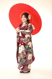 【振袖レンタル　成人式振袖　着物】振袖-656　【九重×中村里砂】
