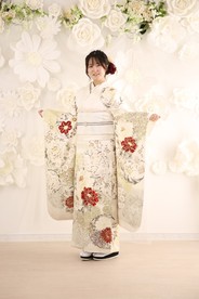 【振袖レンタル　成人式振袖　着物】振袖-598　【華徒然×吉木千沙都】