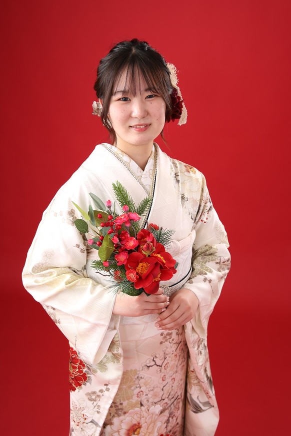 【振袖レンタル　成人式振袖　着物】振袖-598　【華徒然×吉木千沙都】