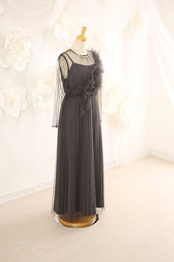 【結婚式パーティーお呼ばれドレスレンタルミセスドレス】02-147