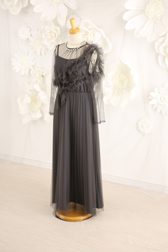 【結婚式パーティーお呼ばれドレスレンタルミセスドレス】02-147