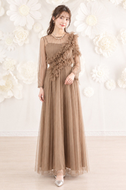 【結婚式パーティーお呼ばれドレスレンタルミセスドレス】16-9