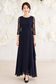 【結婚式パーティーお呼ばれドレスレンタル】08-176