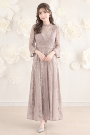 【結婚式パーティーお呼ばれドレス】11-315