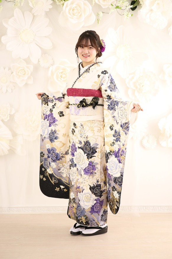 【振袖レンタル　成人式振袖　着物】　振袖-356