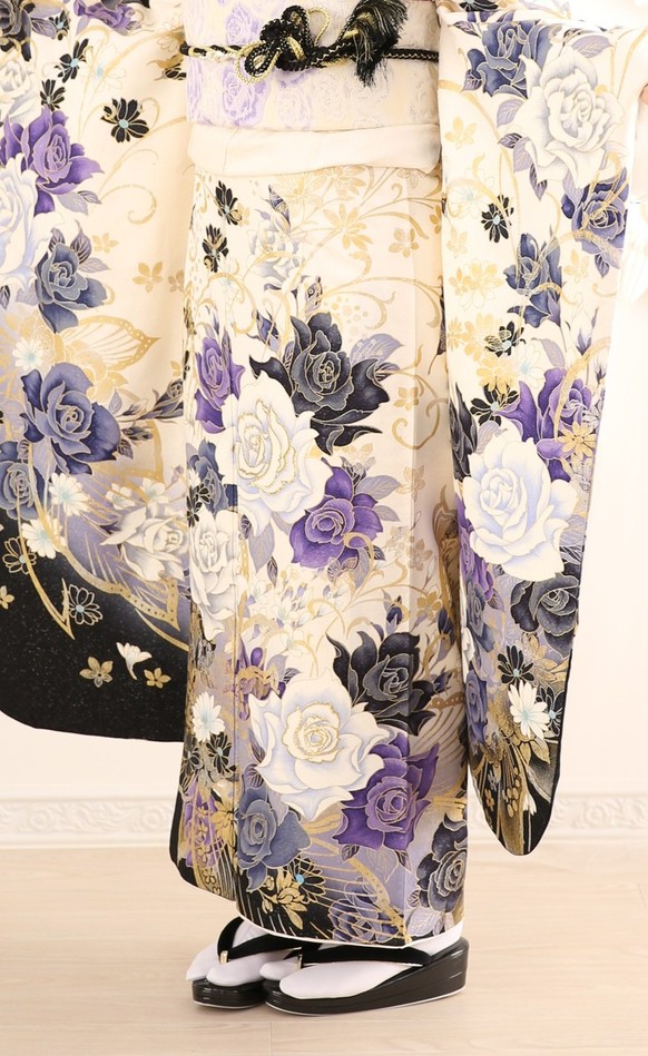 【振袖レンタル　成人式振袖　着物】　振袖-356