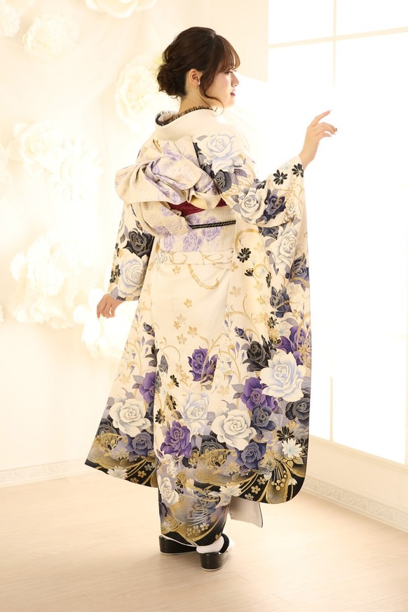 【振袖レンタル　成人式振袖　着物】　振袖-356