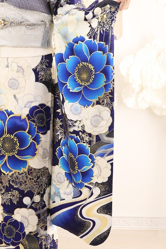 【振袖レンタル　成人式振袖　着物】振袖-533　【假屋崎省吾振袖の世界】