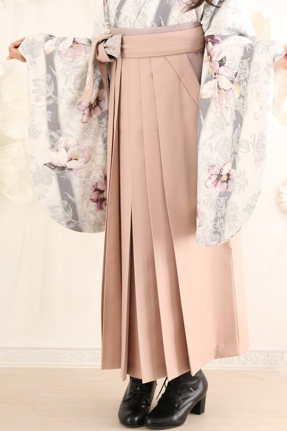 【SUGAR KEIブランド/MaMinetteブランド卒業式袴】SUGAR KEIブランド卒業式袴用着物-497 /袴-345