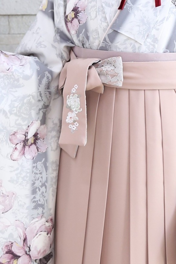 【SUGAR KEIブランド/MaMinetteブランド卒業式袴】SUGAR KEIブランド卒業式袴用着物-497 /袴-345