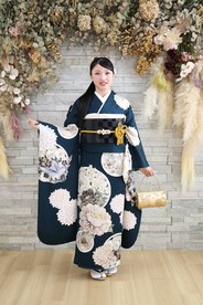 【振袖レンタル　成人式振袖　着物】振袖-670　【玉城ティナ×紅一点】