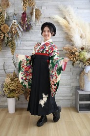 【九重ブランド卒業式袴】九重ブランド卒業式袴用着物-426 /袴-267