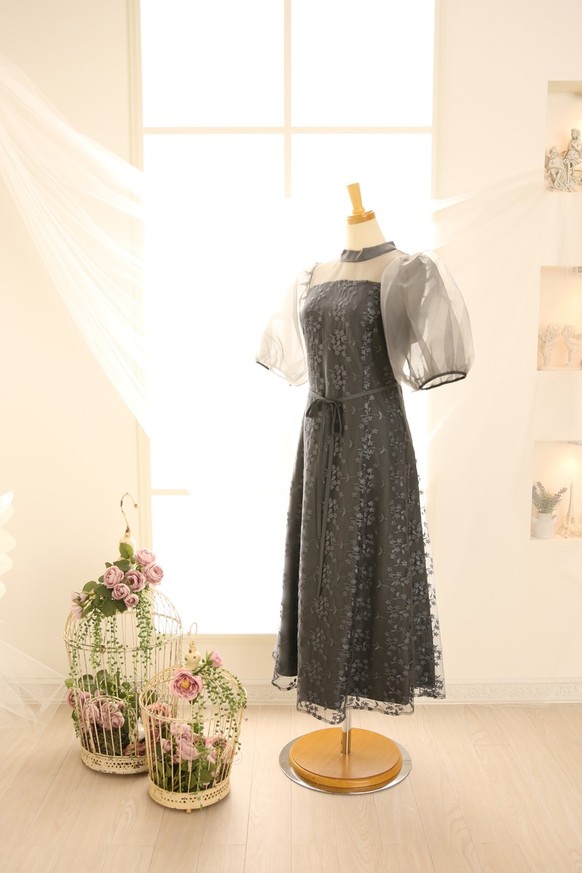 【結婚式パーティーお呼ばれドレスレンタルミセスドレス】02-148