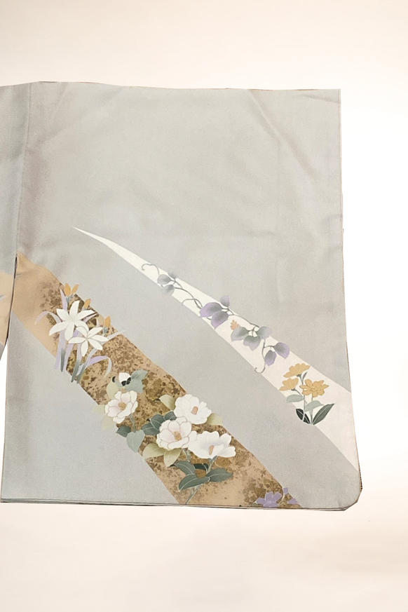 訪問着-17　金彩金箔