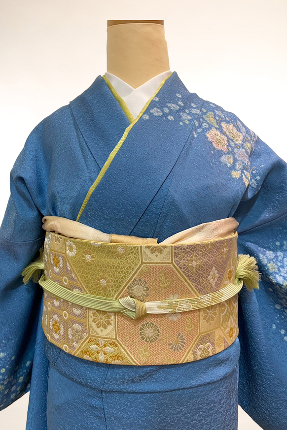 訪問着-20　幻の辻が花　吉野一廉