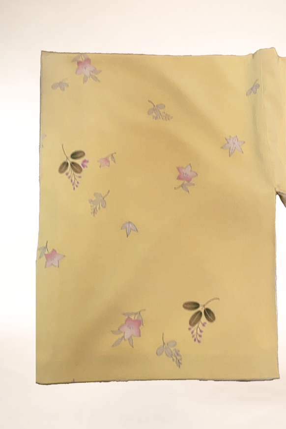 訪問着-30　金彩刺繍　多彩京染め