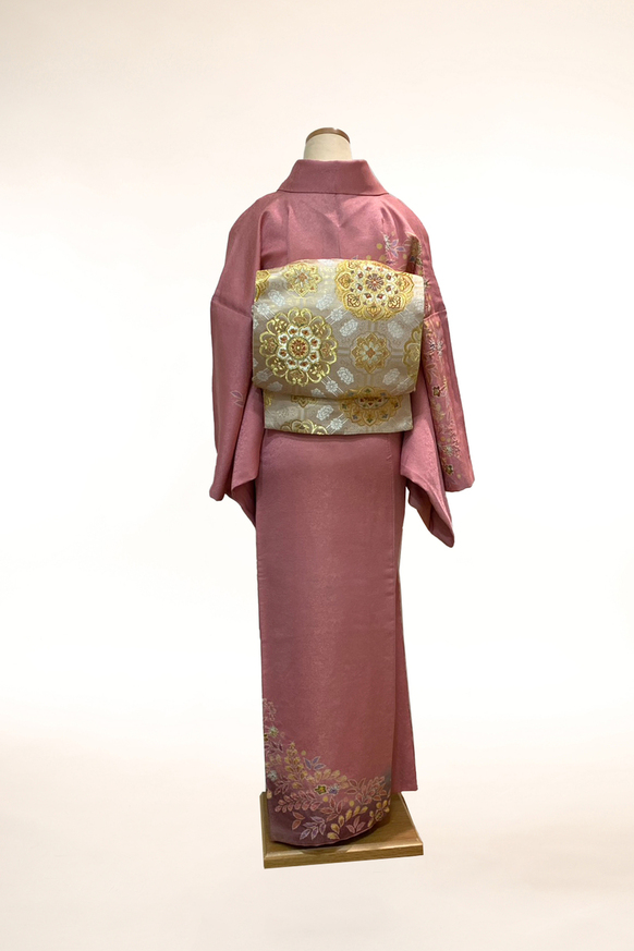 訪問着-34　幻の辻が花　花絞り