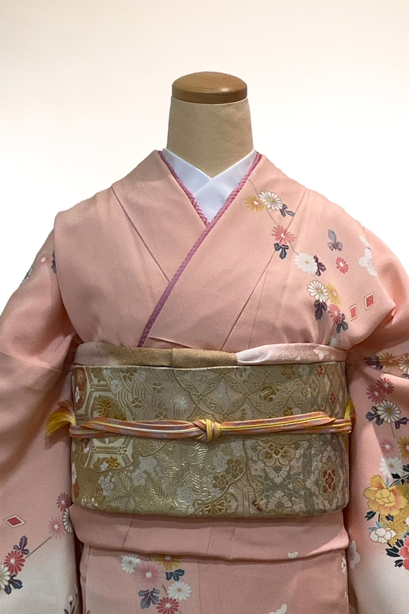 訪問着-37 押切もえブランド 金彩金駒刺繍