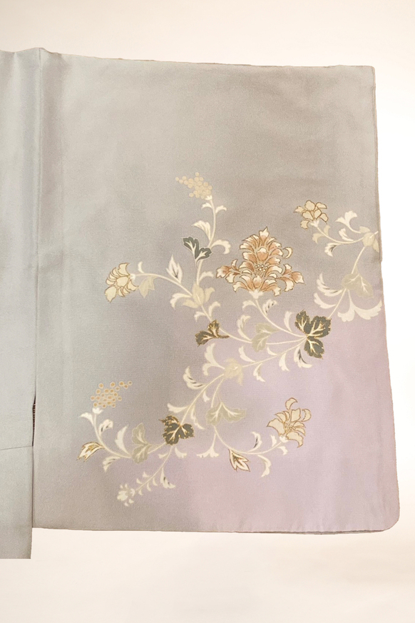 訪問着-39 金彩金駒刺繍